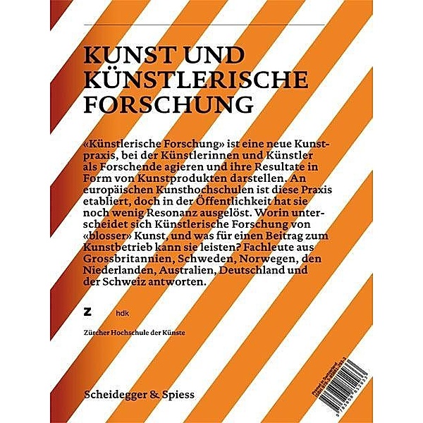 Kunst und künstlerische Forschung. Art and Artistic Research