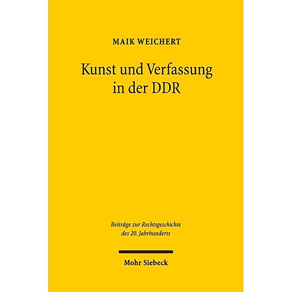 Kunst und Verfassung in der DDR, Maik Weichert