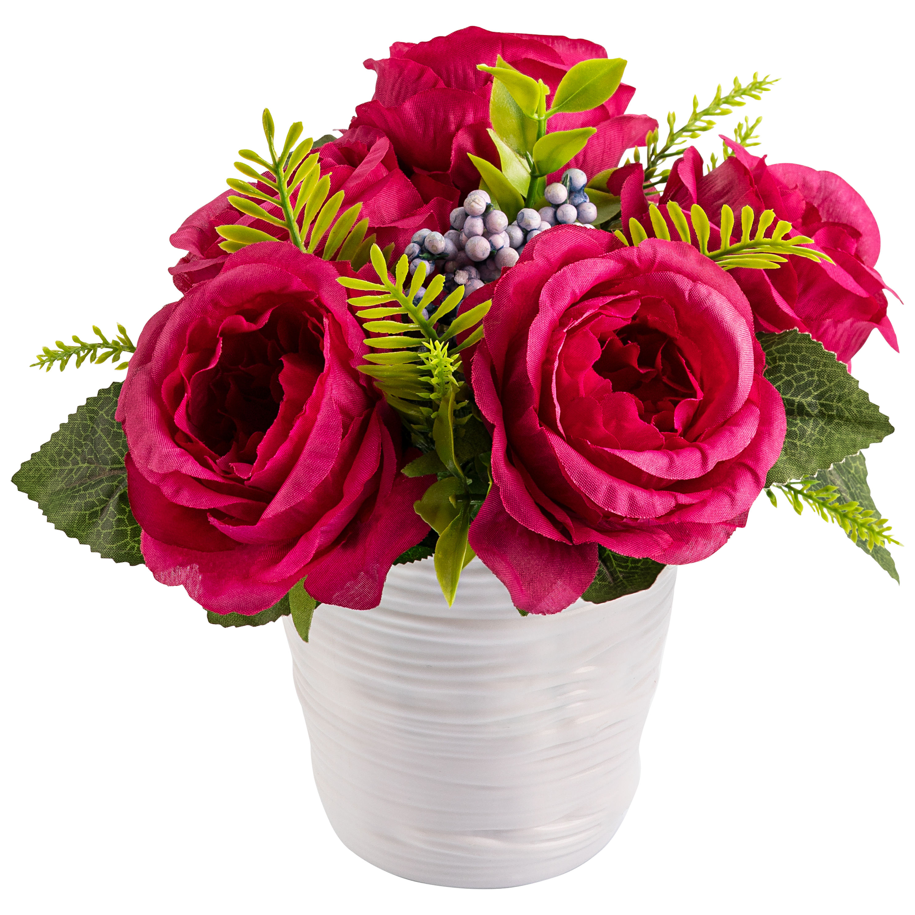 Kunstblumen Bouquet Rosen jetzt bestellen bei Weltbild.de