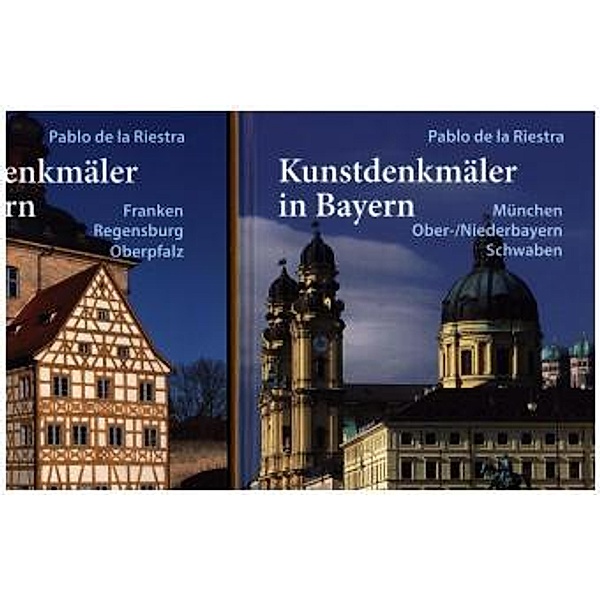 Kunstdenkmäler in Bayern, 2 Bände, Pablo de la Riestra