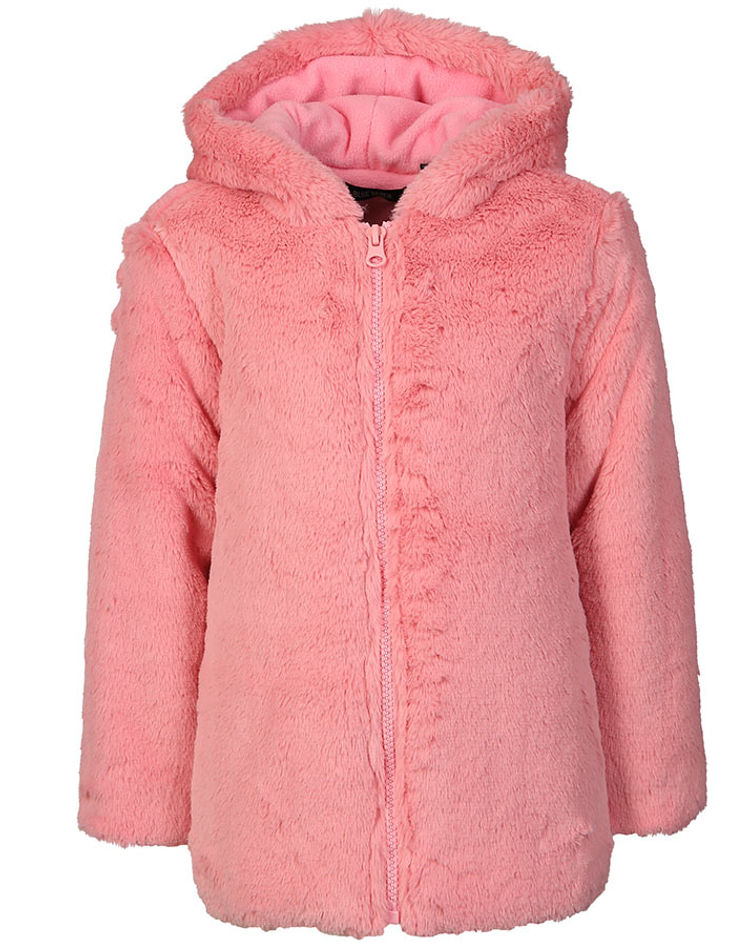 Kunstfell-Jacke FURRY in rosa kaufen | tausendkind.de