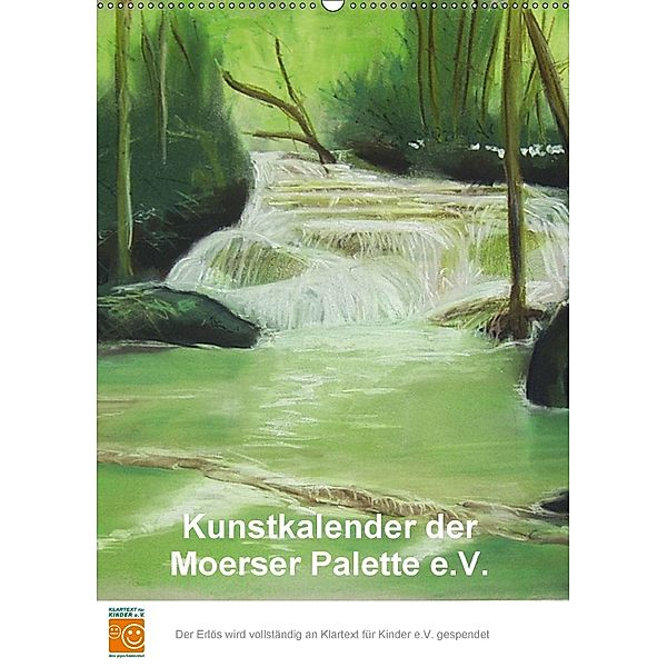 Kunstkalender der Moerser Palette e.V. (Wandkalender 2018 DIN A2 hoch), Mitglieder der Moerser Palette