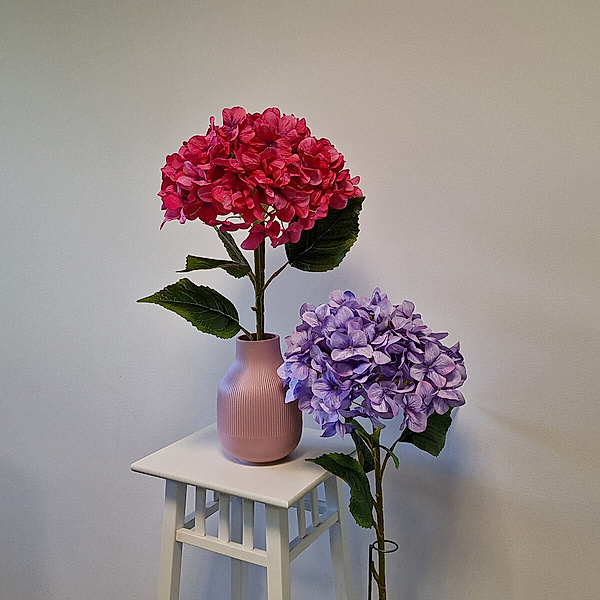 Kunstpflanze Hortensie Gigant, pink