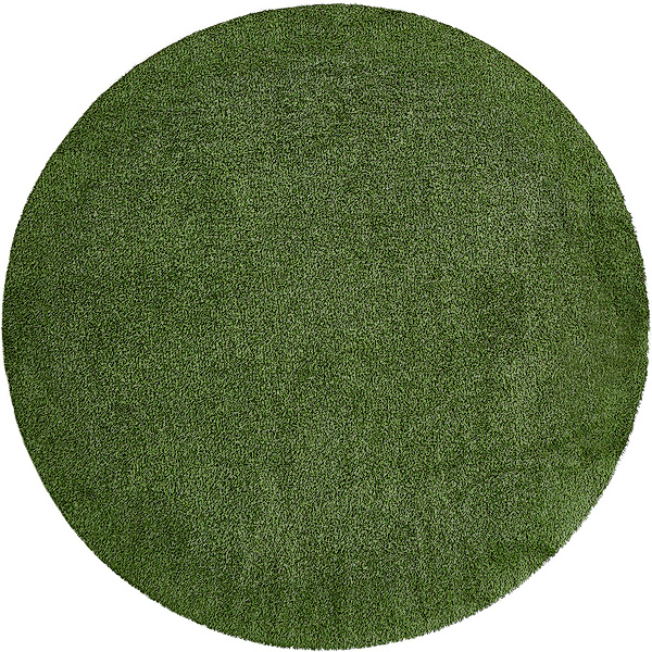 Kunstrasen mit Noppen für Drainage grün (Farbe: grün)