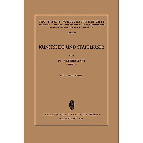 Kunstseide und Stapelfaser, Arthur Zart