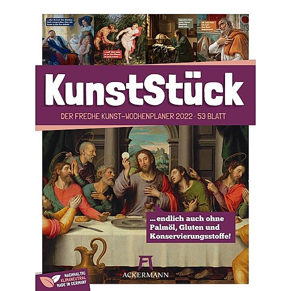 KunstStück - Wochenplaner Kalender 2022