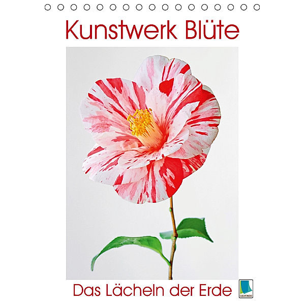 Kunstwerk Blüte: das Lächeln der Erde (Tischkalender 2019 DIN A5 hoch), CALVENDO