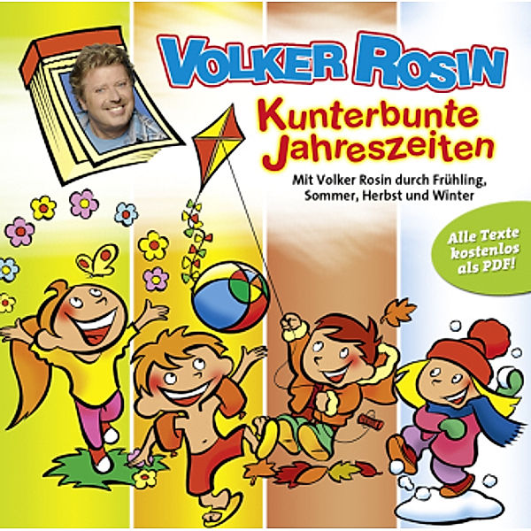 Kunterbunte Jahreszeiten - CD, Volker Rosin