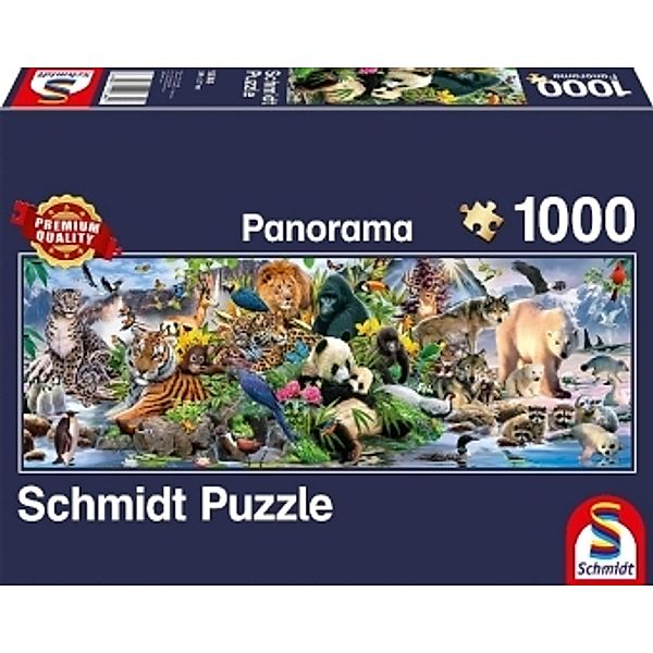 Kunterbunte Tierwelt (Puzzle)