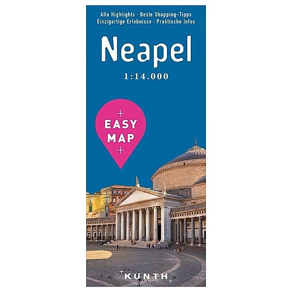 Kunth Easy Map / KUNTH EASY MAP Neapel 1:14.000