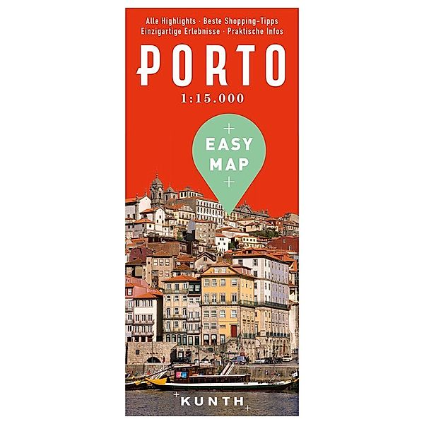 Kunth Easy Map / KUNTH EASY MAP Porto 1:15.000