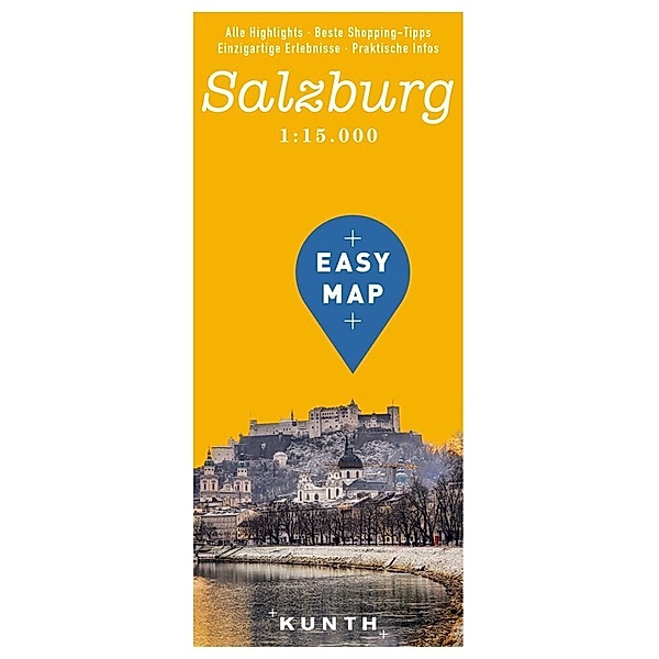 Kunth Easy Map / KUNTH EASY MAP Salzburg 1:15.000