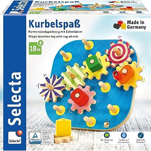 Selecta Spielzeug Kurbelspass (Kinderspiel)