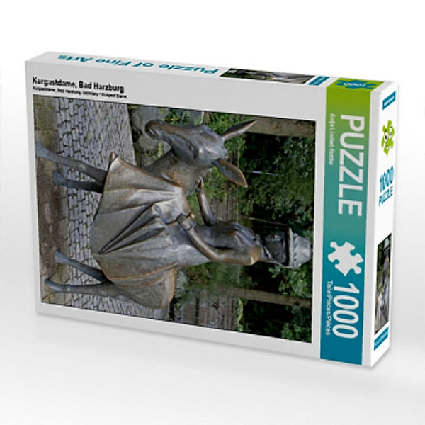 Kurgastdame, Bad Harzburg (Puzzle), Antje Lindert-Rottke