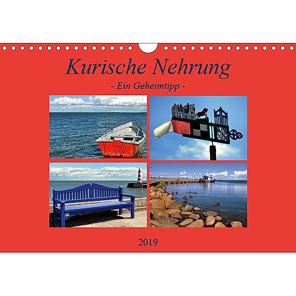 Kurische Nehrung - ein Geheimtipp (Wandkalender 2019 DIN A4 quer), Pia Thauwald