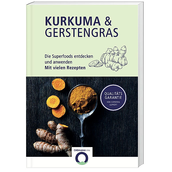 Kurkuma und Gerstengras Orbisana VITAL