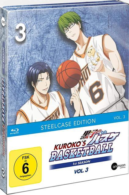 Image of Kuroko's Basketball Season 1 Vol.3 Steelcase Edition