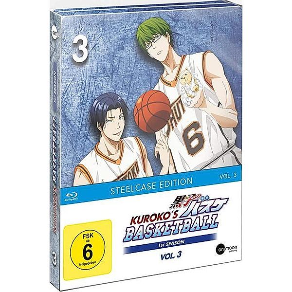 Kuroko's Basketball Season 1 Vol.3 Steelcase Edition, Kuroko's Basketball