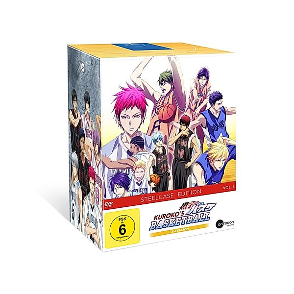 Kuroko's Basketball Season 3 Vol.1 Steelcase Edition, Kuroko's Basketball