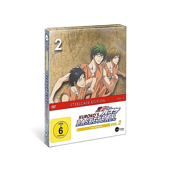 Kuroko's Basketball Season 3 Vol. 2 Limited Steelbook, Kuroko's Basketball