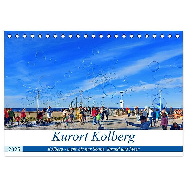 Kurort Kolberg (Tischkalender 2025 DIN A5 quer), CALVENDO Monatskalender, Calvendo, Paul Michalzik