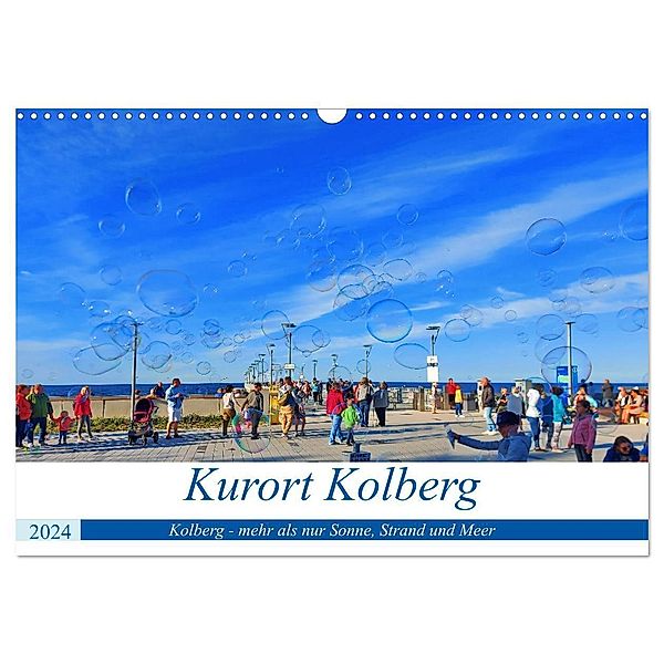 Kurort Kolberg (Wandkalender 2024 DIN A3 quer), CALVENDO Monatskalender, Paul Michalzik