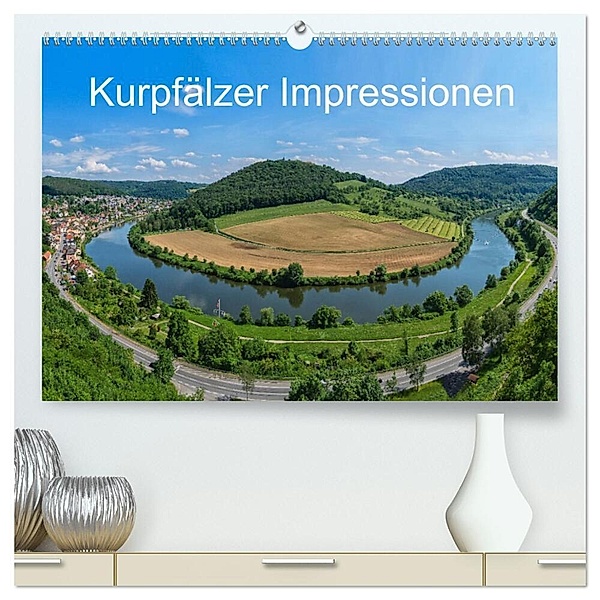 Kurpfälzer Impressionen (hochwertiger Premium Wandkalender 2024 DIN A2 quer), Kunstdruck in Hochglanz, Thomas Seethaler