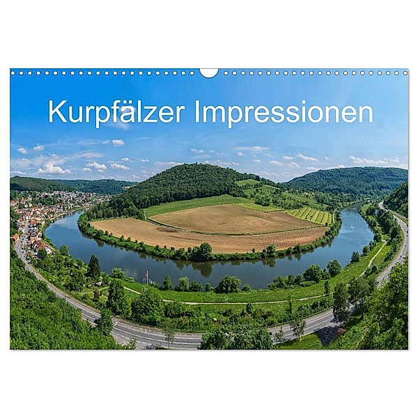 Kurpfälzer Impressionen (Wandkalender 2024 DIN A3 quer), CALVENDO Monatskalender, Thomas Seethaler