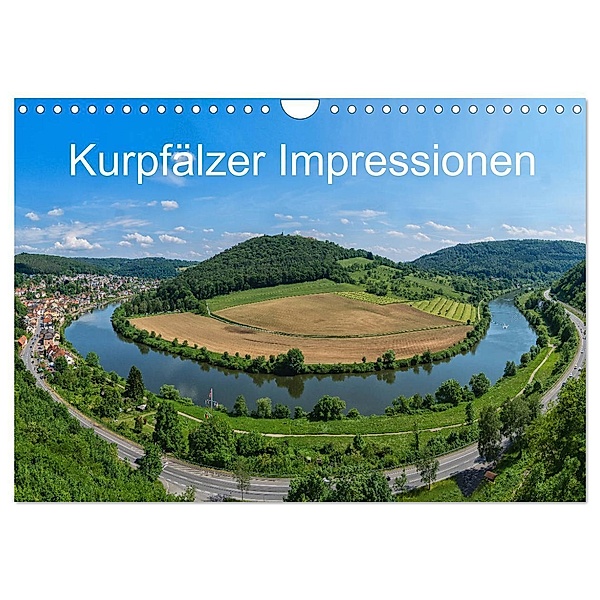 Kurpfälzer Impressionen (Wandkalender 2024 DIN A4 quer), CALVENDO Monatskalender, Thomas Seethaler