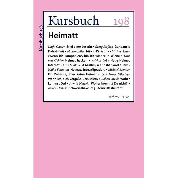 Kursbuch 198