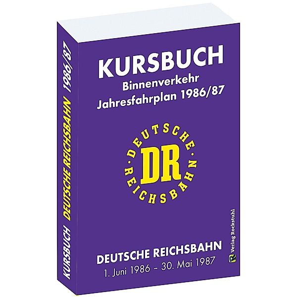 Kursbuch der Deutschen Reichsbahn 1986/1987