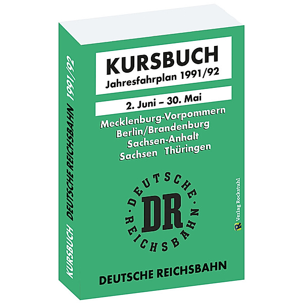 Kursbuch der Deutschen Reichsbahn - Jahresfahrplan 1991/92