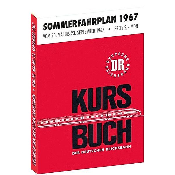 Kursbuch der Deutschen Reichsbahn - Sommerfahrplan 1967