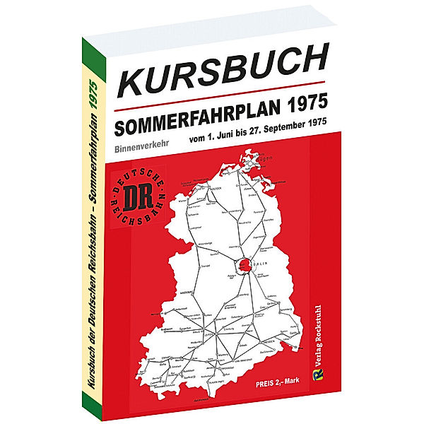 Kursbuch der Deutschen Reichsbahn - Sommerfahrplan 1975