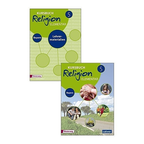 Kursbuch Religion Elementar / Kombi-Paket: Kursbuch Religion Elementar 5 - Ausgabe 2017 für Bayern