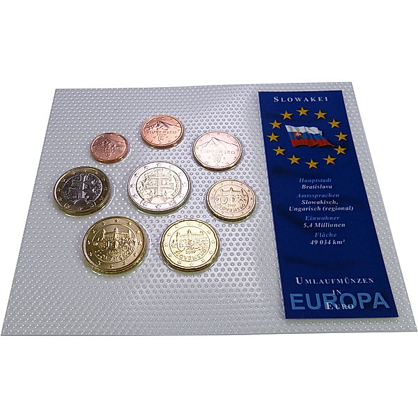 Kursmünzensatz Slowakei 2009
