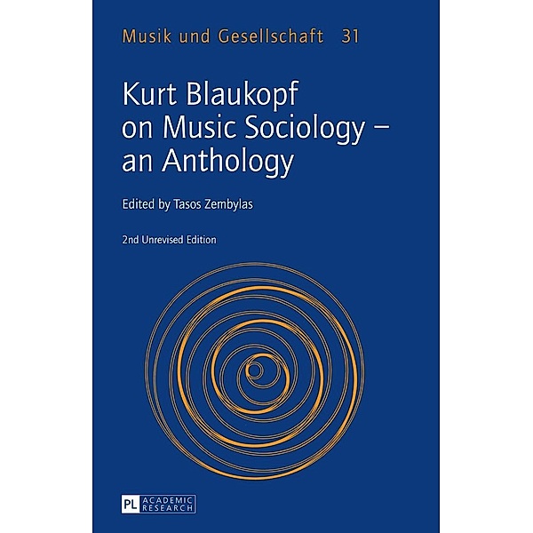 Kurt Blaukopf on Music Sociology - an Anthology