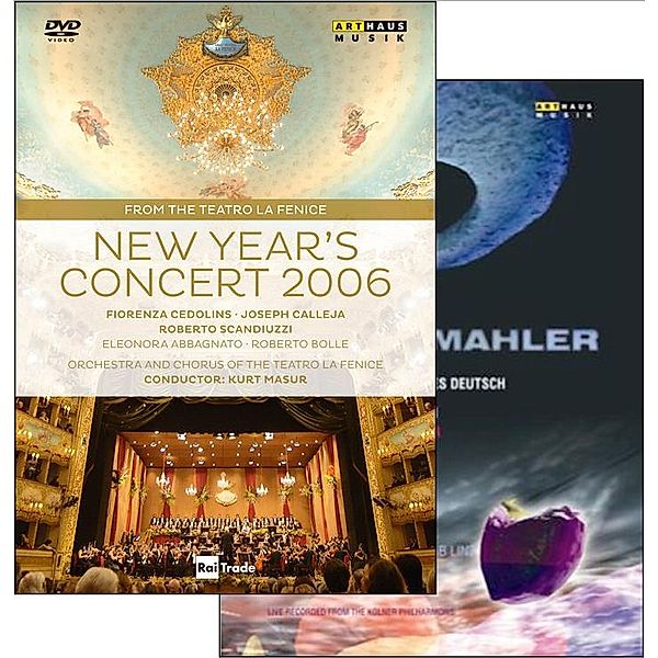 Kurt Masur Neujahrskonzert 2006/Vision Mahler, Masur, Cedolins, Calleja, Scandiuzzi, Bychkov, Wdr So