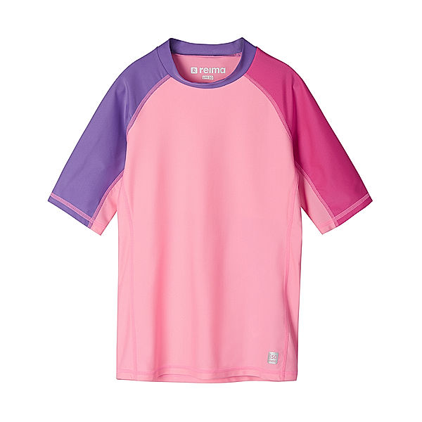 Reima Kurzarm-Badeshirt JOONIA in neon pink