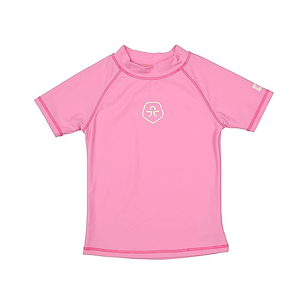 Color Kids Kurzarm-Badeshirt TIMON in rosa