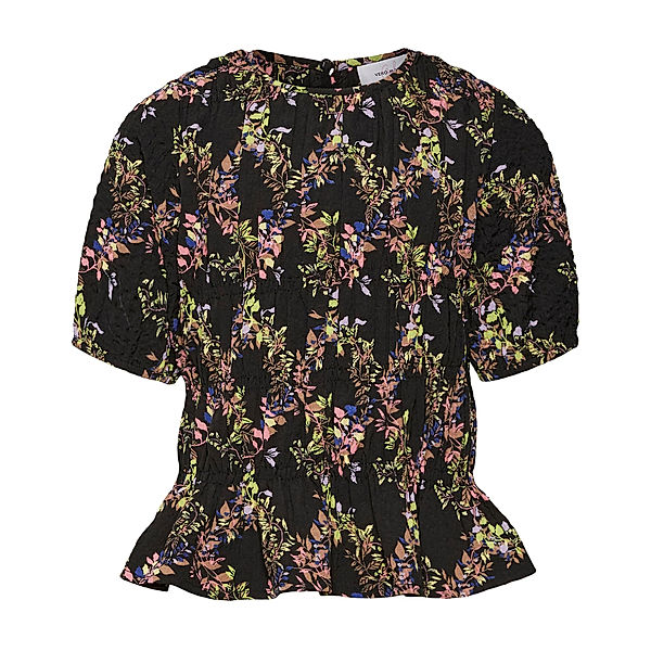 VERO MODA GIRL Kurzarm-Bluse VMLOVA in black