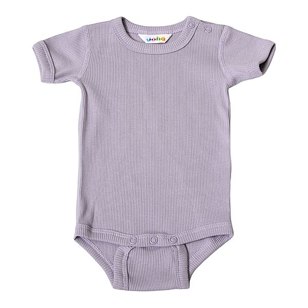 Joha Kurzarm-Body 4022 RIB in light lavender