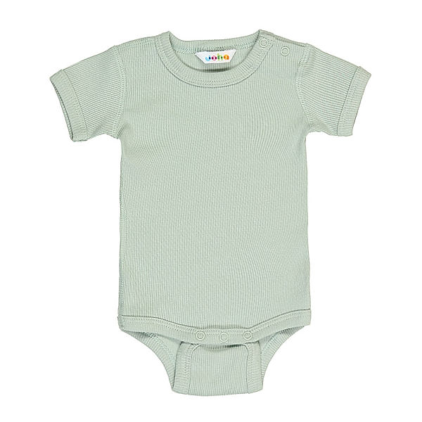 Joha Kurzarm-Body 602 COTTON RIB in hellgrün