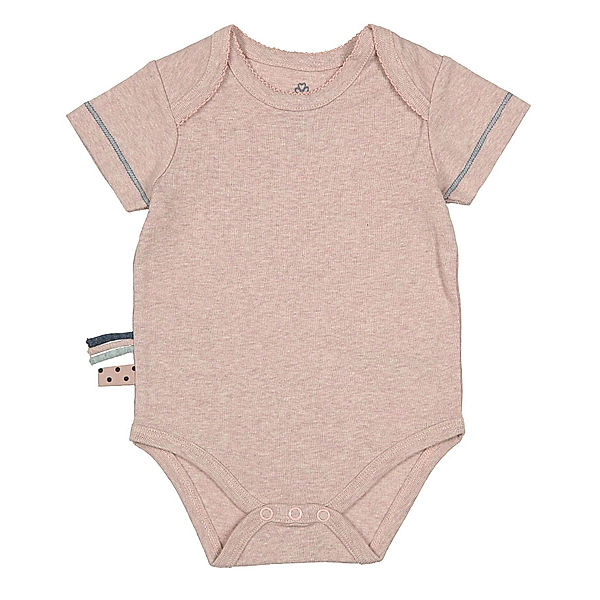 OrganicEra Kurzarm-Body AYLIN UNI in rose melange