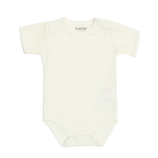 FIXONI® Kurzarm-Body BASIC in offwhite