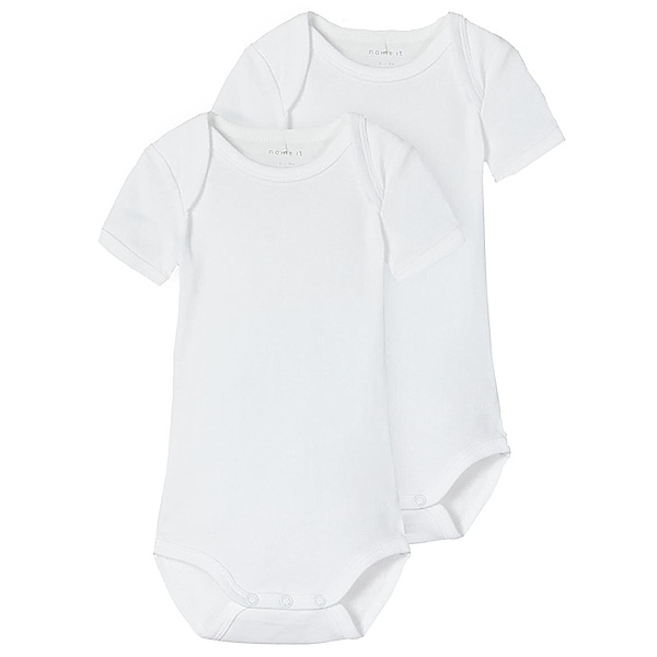 name it Kurzarm-Body NBNBODY SOLID 2er-Pack in bright white