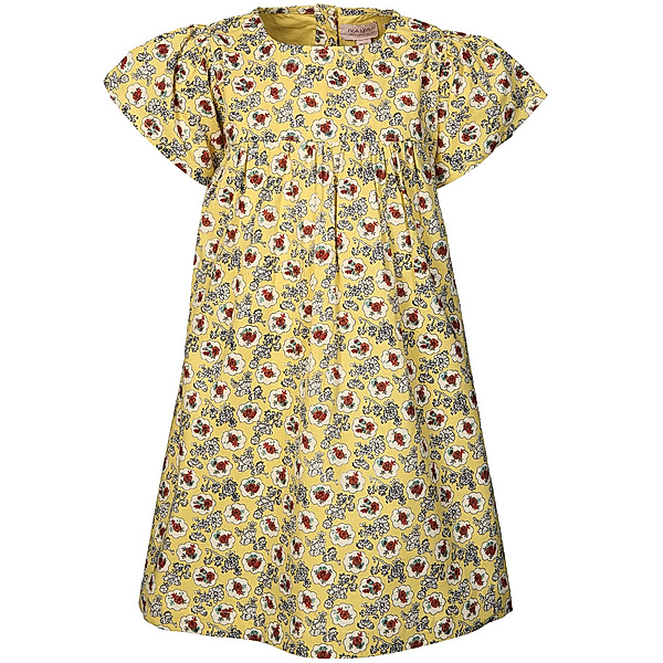 Noa Noa Kurzarm-Kleid ANTIQUE FLOWER in gelb