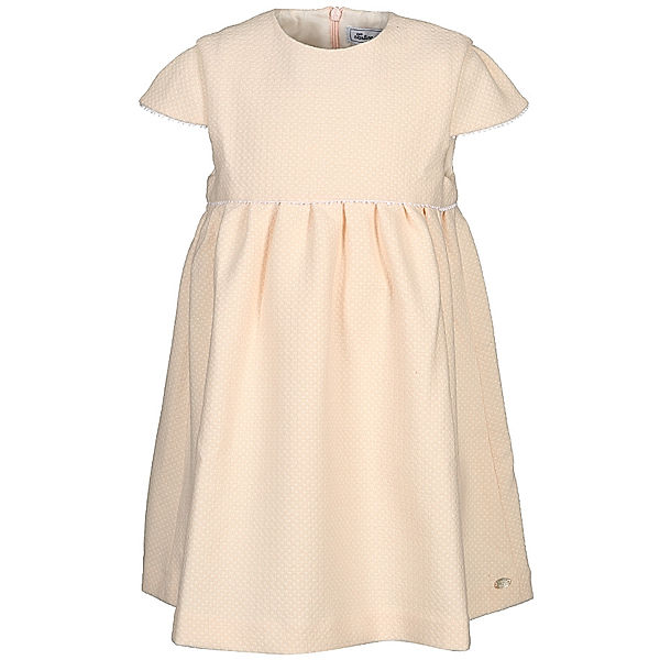 Tartine et Chocolat Kurzarm-Kleid BABY JARDIN MERVEILLEUX in apricot