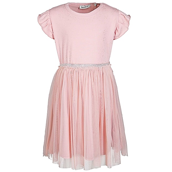 tausendkind collection Kurzarm-Kleid GLITZERBUND in rosa