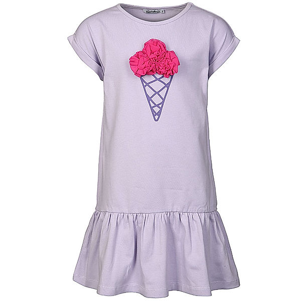 zoolaboo Kurzarm-Kleid SOFT ICE CREAM in lavendel